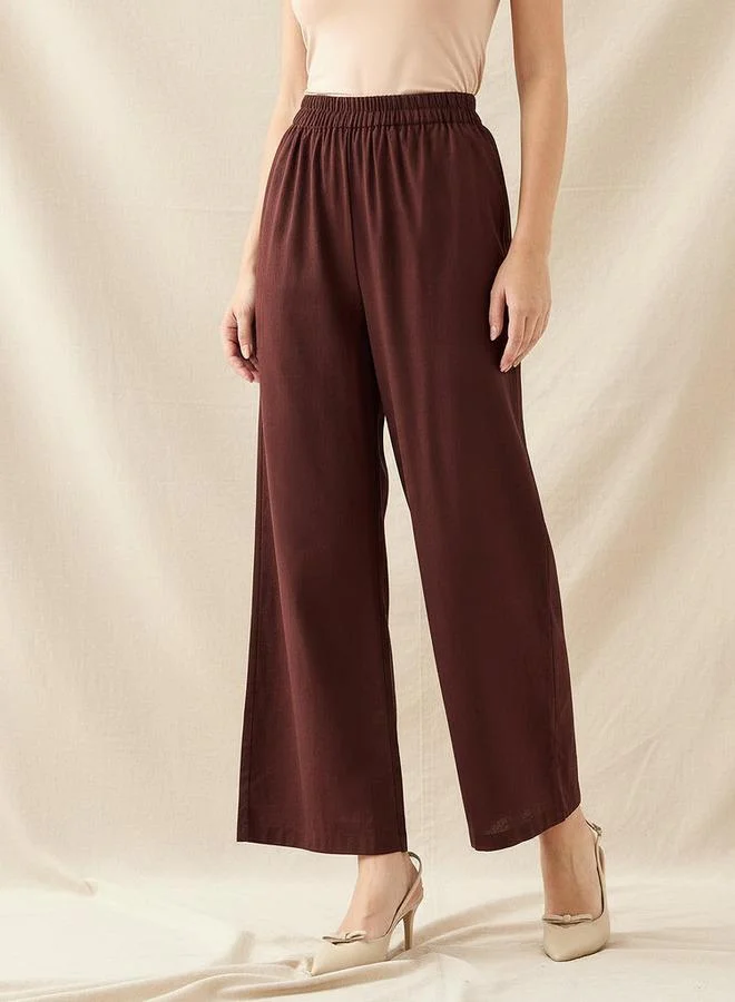 Splash FAV Wide Leg Flexi Waist Pants