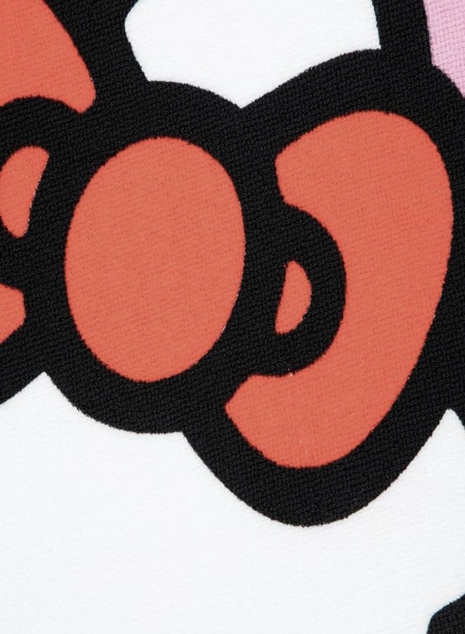 Jay Franco Hello Kitty Beach Towel, 27x54 inches, Polyester Microfiber, Pink, jfa76-01/24l02447 - Image 2