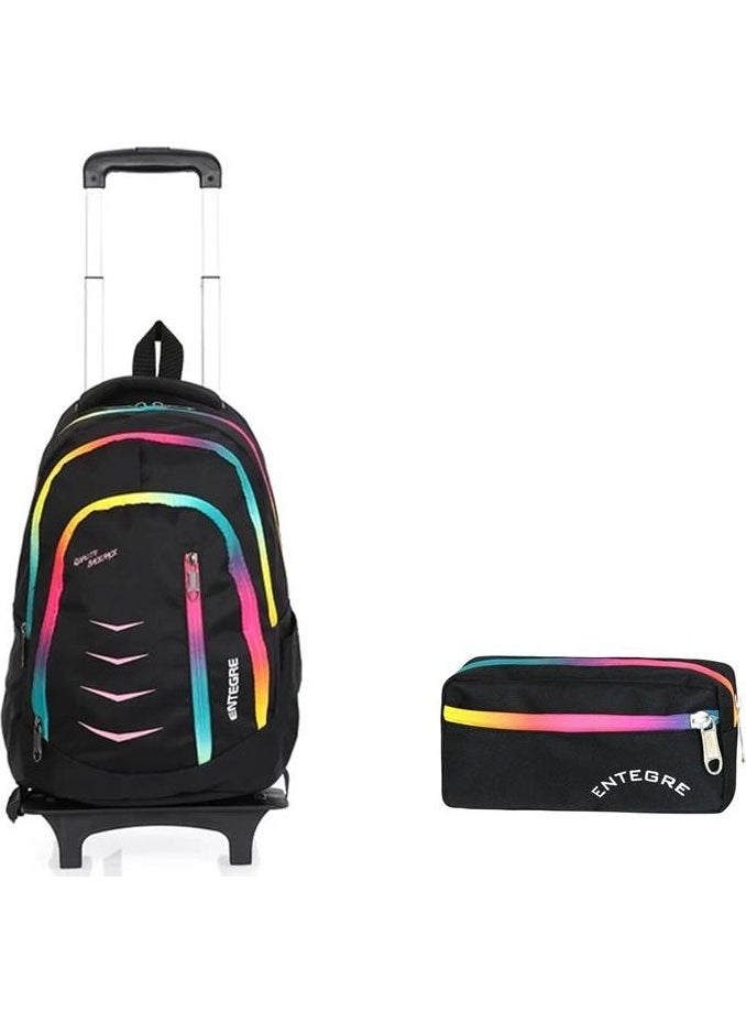 Çanta Sepetim Integrated 9755 School Bag Set of 2 Black 