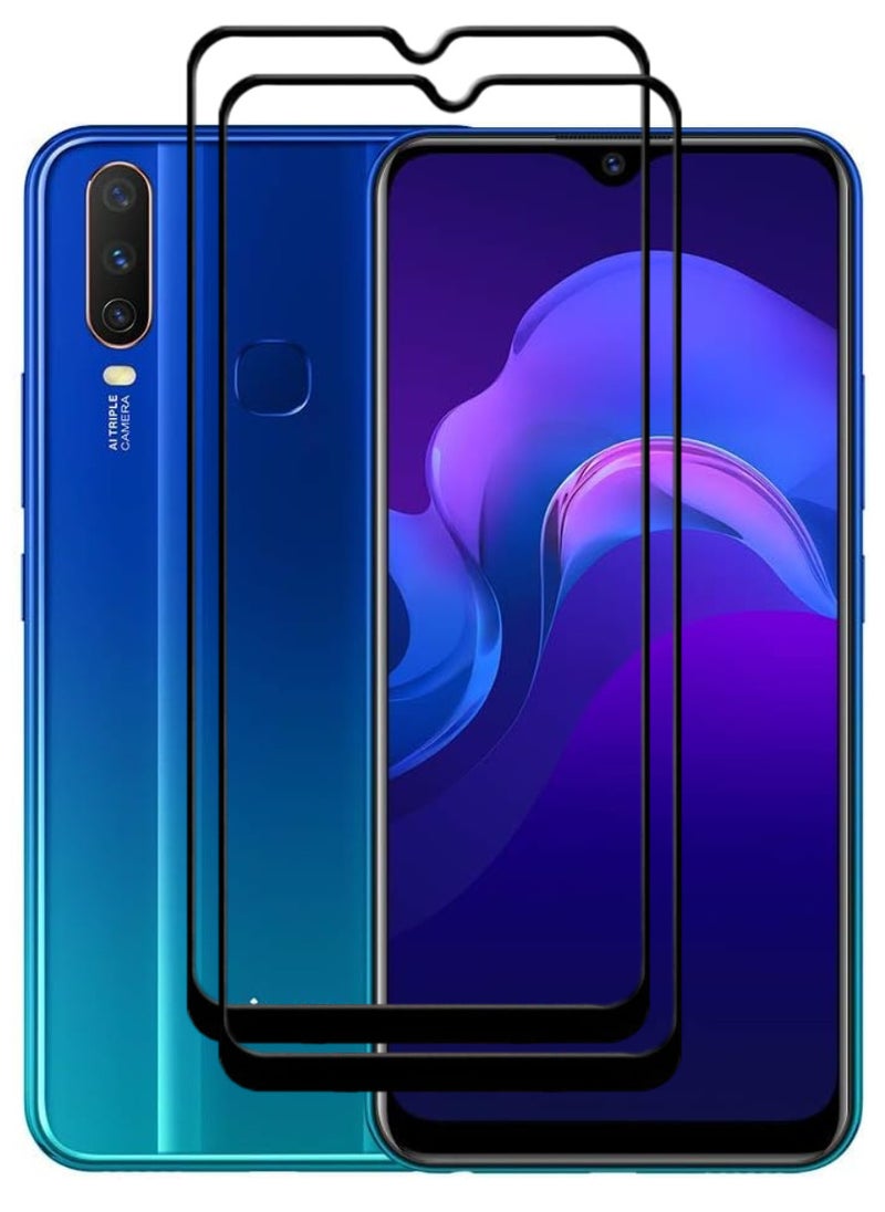 ACLIX 2 Pieces Antistatic ESD Dustproof Premium Quality High Definition Tempered Glass Screen Protector Designed For vivo Y12 - Image 1