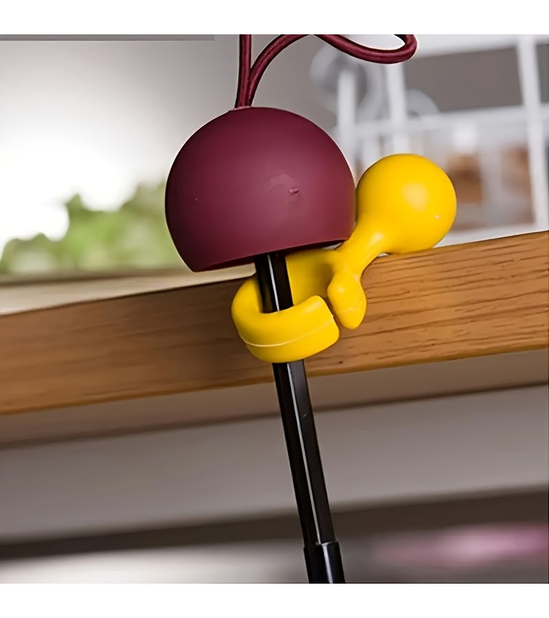 12 Pcs Yellow Umbrella Holder Portable Umbrella Hook For Outdoor And Home Use - Image 2