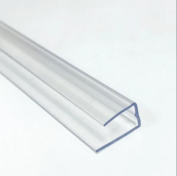 OWLHAUS Polycarbonate Greenhouse Panels U Connector 20 Pieces 2ft Length Prevent Dust Rain Moisture from Getting into TwinWall Panels Fit 6mm or 4mm 02 in Panels U Connectors 6mm2ft - Image 1