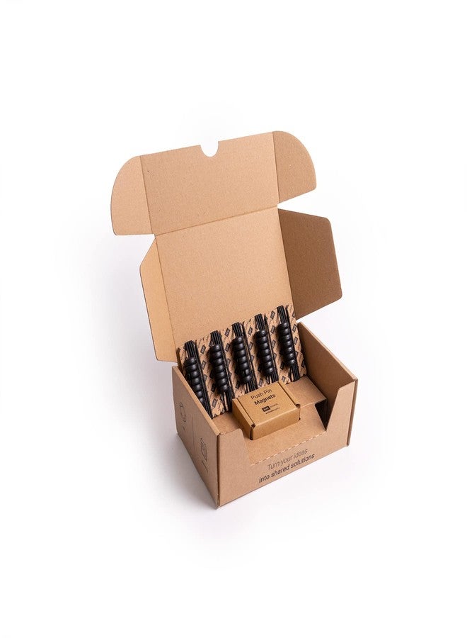 PATboard Column dividers - 5 Black PATlanes - Row Divider for Scrum kanban Board - Magnetic - Image 3