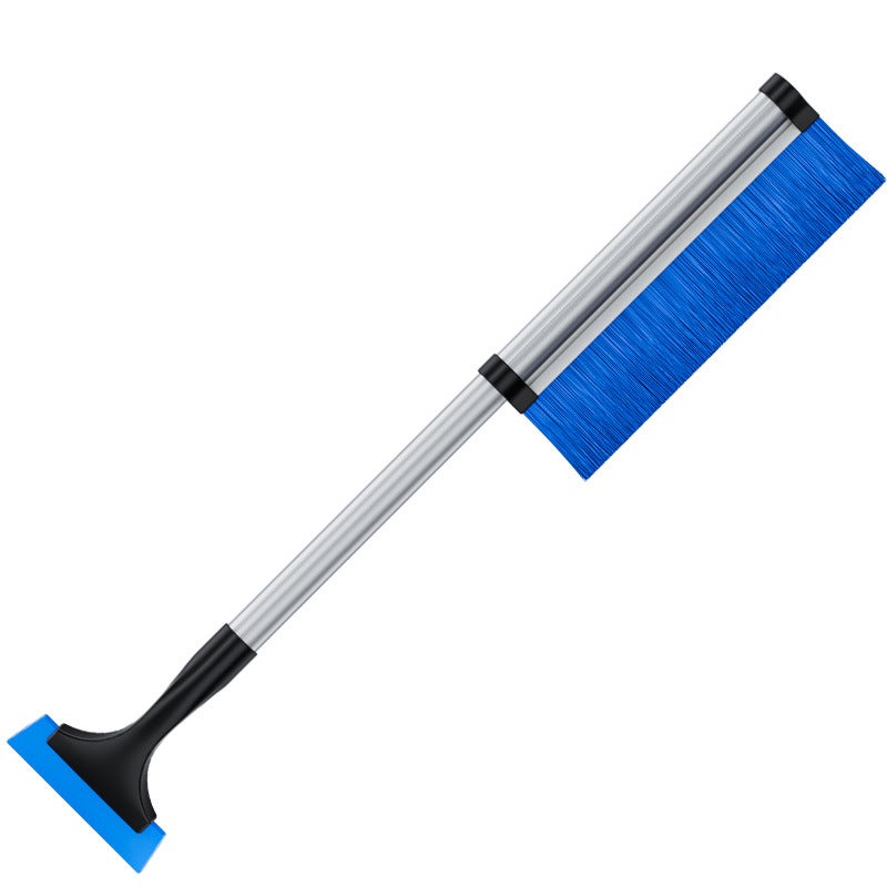 Car Oxford Snow Shovel Aluminum Retractable Ice Scraper Multifunctional Glass De-icer Snow Brush - Image 5