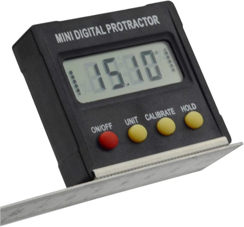 Digital Angle Finder, Angle Gauge Mini Digital Protractor 360° Electronic Level Box Inclinometer Magnetic Base Measuring Tools,Angle Finder - Image 5