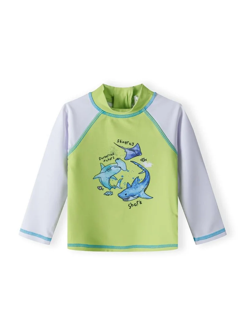 MINOTI Kids Boys  2 Piece Long Sleeve Rash Top And Short Set
