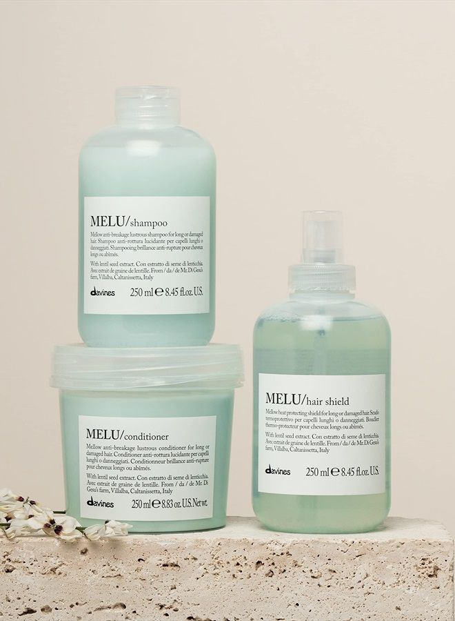 Davines MELU Conditioner | Anti-Breakage Conditioner for Long Hair and Damaged Hair | 8.45 fl oz - Image 3