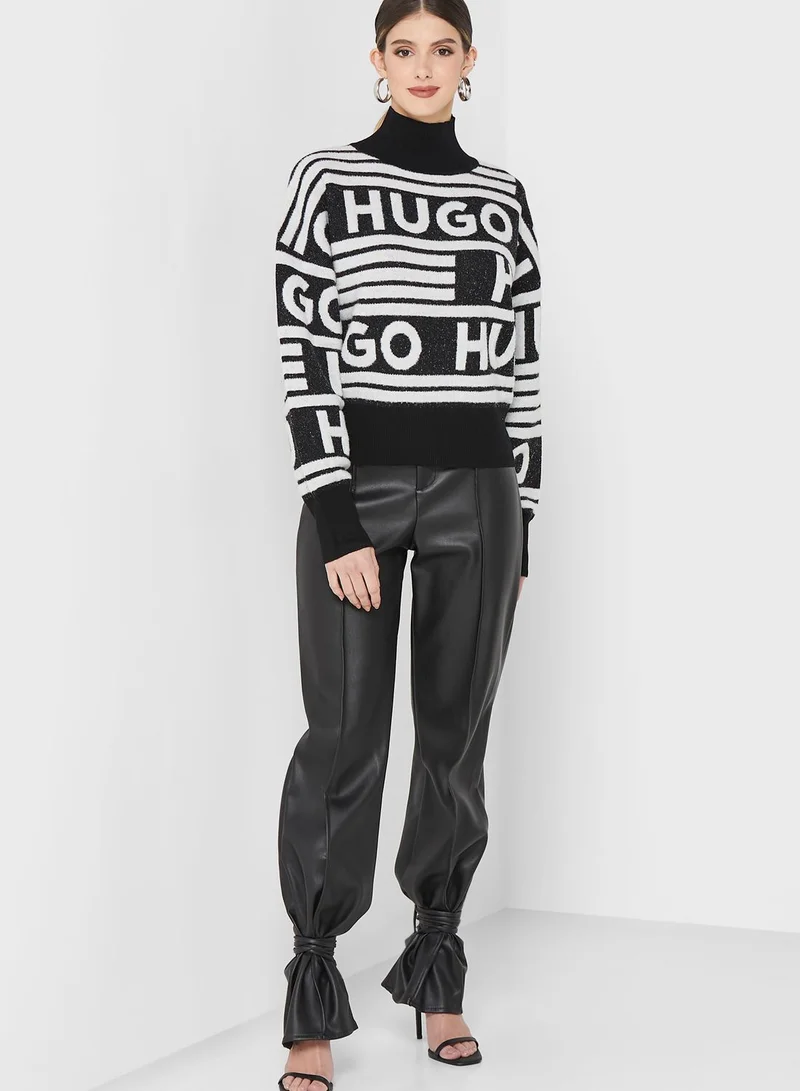 HUGO High Waist Pants