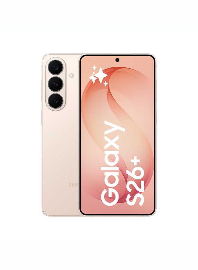سامسونج جالاكسي S26 بلس ثنائي الشريحة 5G باللون الوردي الذهبي 12GB رام 512GB - نسخة الشرق الأوسط - Image 1
