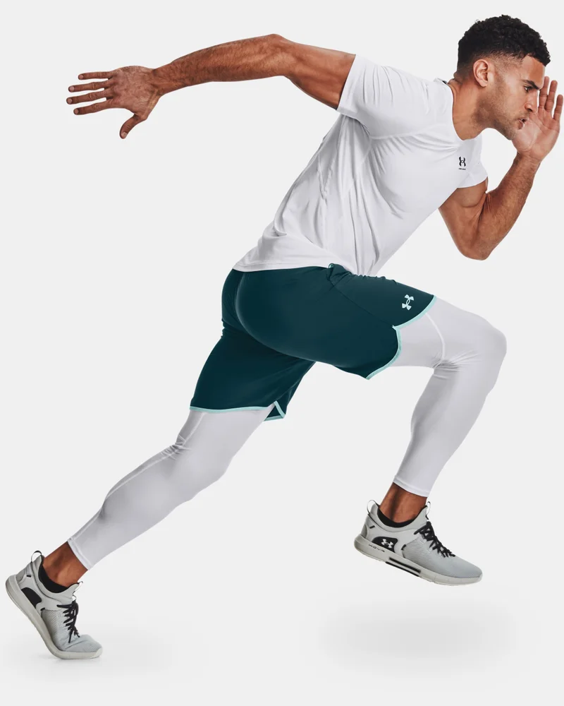 Under Armour white Men's HeatGear® Armour Tights for Men | Best Price UAE