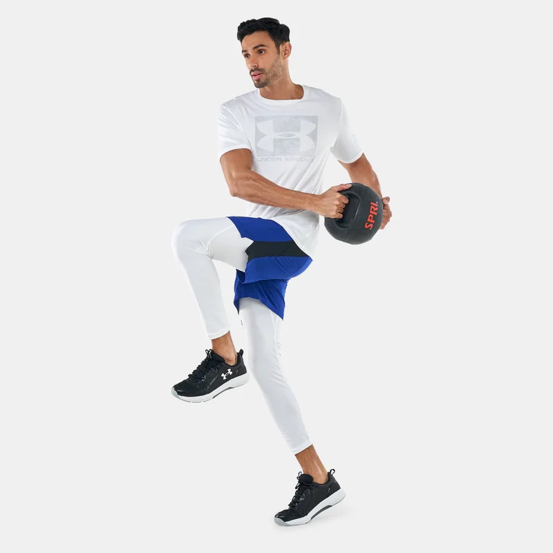 Under Armour white Men's HeatGear® Armour Tights for Men | Best Price UAE