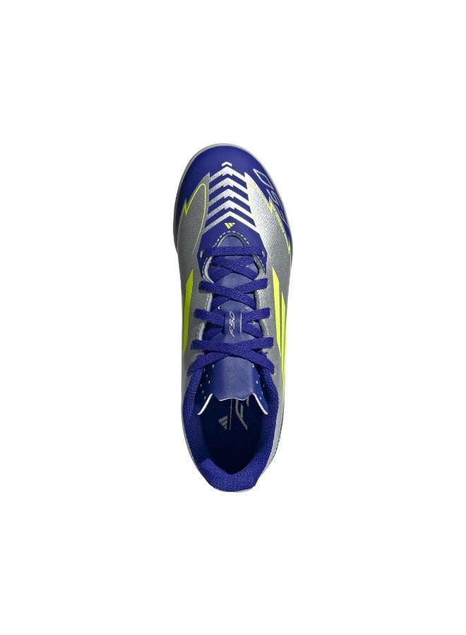 Adidas F50 Club Messi Turf Boots Kids - Silver - Image 2