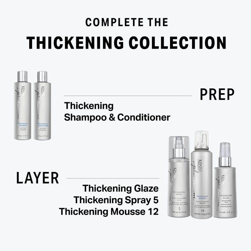 Kenra Professional Platinum Thickening Conditioner | Provides Nourishment & Delivers Shine | Increases Thickness & Volume | Body & Fullness | Protects Against Humidity | All Hair Types | 8.5 fl. Oz - Image 3