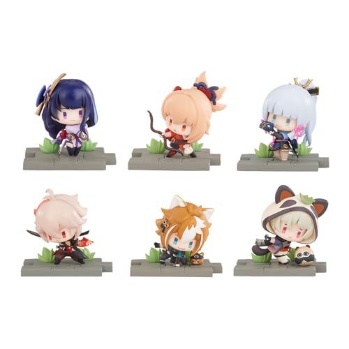 HOYOVERSE GENSHIN Impact Battlefield Valor Themed Series Blind Box Inazuma Single Box - Image 1