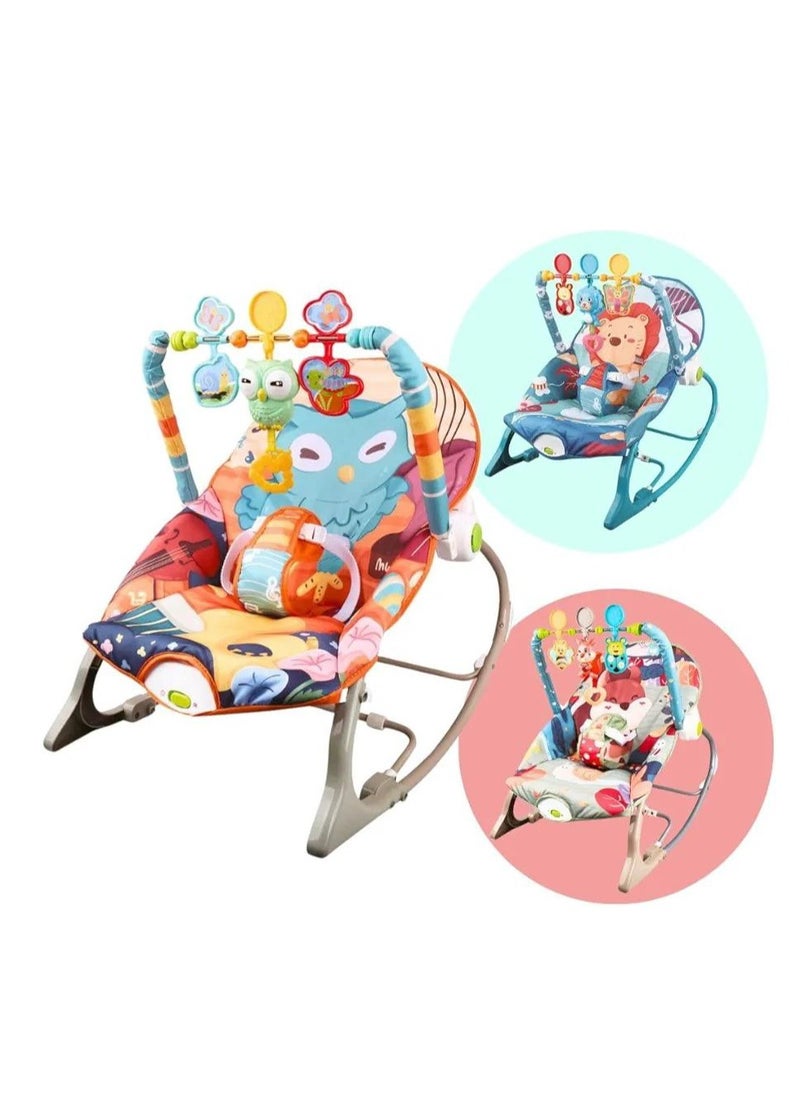 Generic - Electric automatic baby rocket chair Bouncer baby music remote control bed chair rocking chair shaker swing couch bed table - Image 1