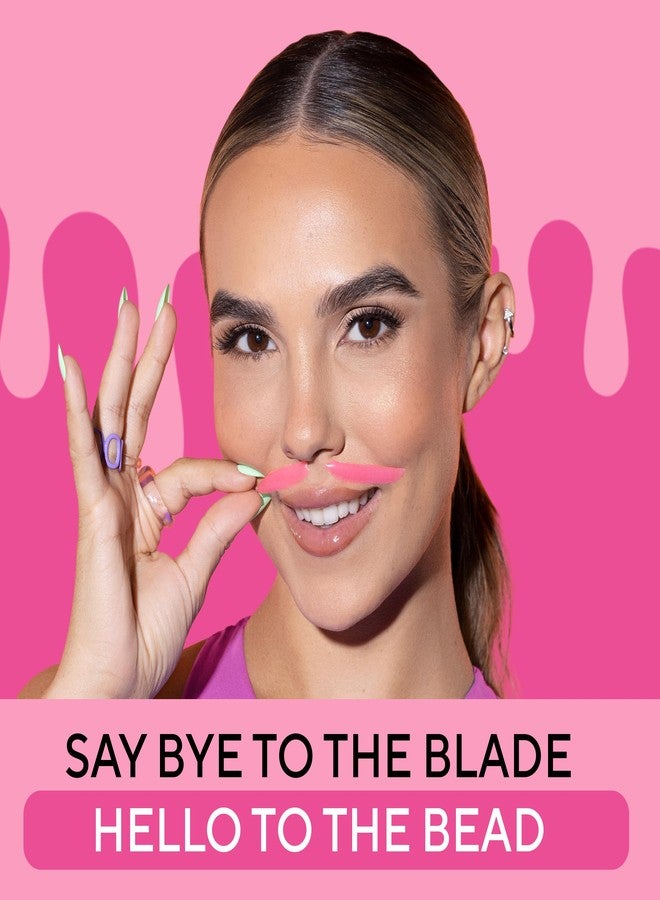 Sliick حبيبات شمعية صلبة لإزالة الشعر من Sliick، برائحة فاكهة التنين - حبيبات شمعية بدون شرائط للوجه والجسم والبشرة الحساسة، 8 أونصة - Image 2