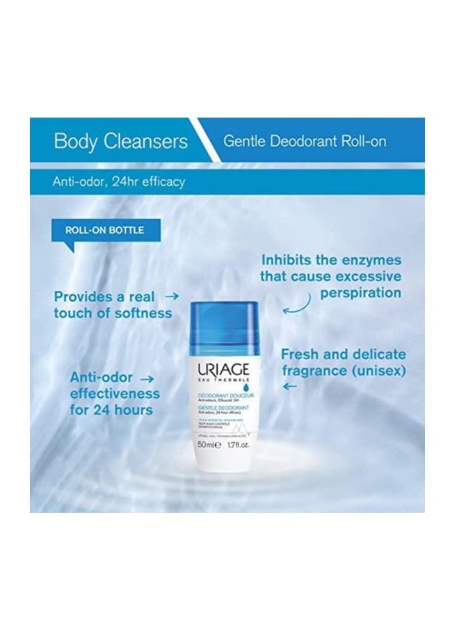 Uriage Uriage Roll On Deodorant For Women, 50ml + Uriage Fresh Deodorant Spray 125ml  - Image 4