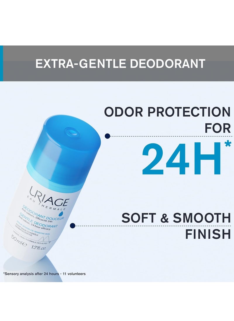 Uriage Uriage Roll On Deodorant For Women, 50ml + Uriage Fresh Deodorant Spray 125ml  - Image 5