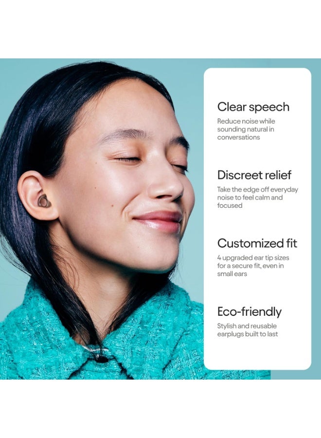 Loop Engage 2 Ear Plugs – Everyday Noise Relief With Clear Speech for Social Gatherings, Work, Conversation, Parenting & Noise Sensitivity – 16 dB Noise Reduction Earplugs - Image 5