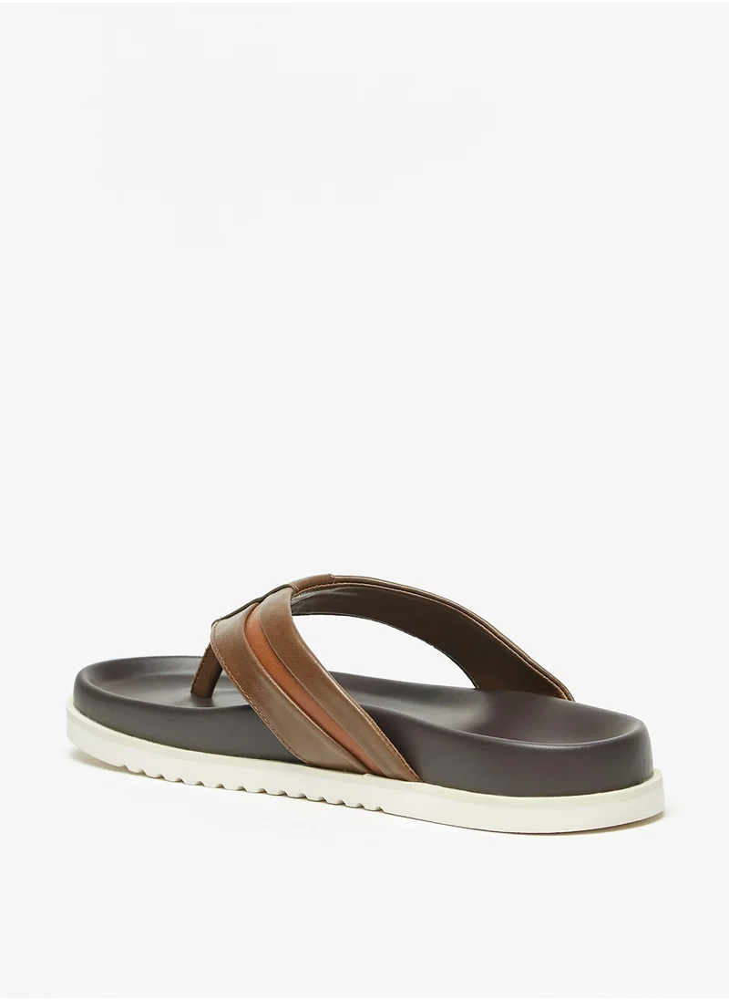 ال بي ال من شو اكسبرس Mens Textured Slip-On Sandals