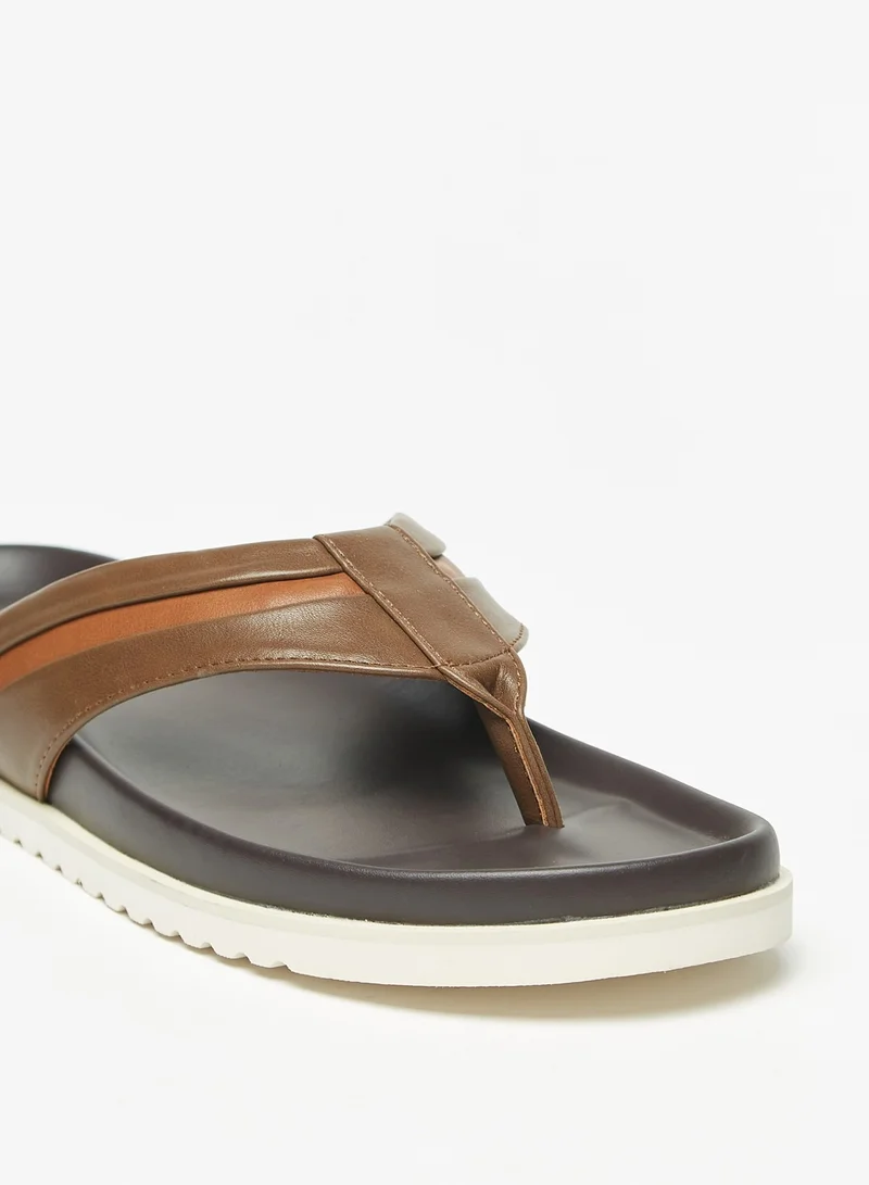 ال بي ال من شو اكسبرس Mens Textured Slip-On Sandals