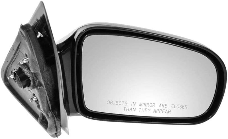 Passenger Side Mirror Manual Folding Manual Adjustment Heated Textured Compatible with 1995-2005 Chevrolet Cavalier 1995-2005 Pontiac Sunfire