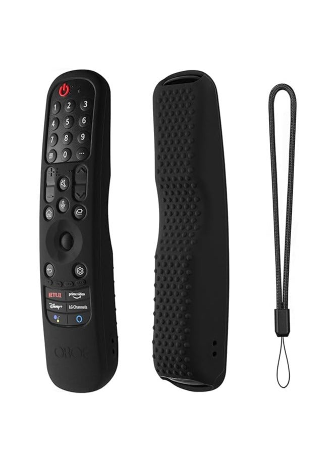 General Oboe Silicone TV Remote Control Case for 2021 LG Smart TV Remote LG MR21GA Dropproof Silicone Case  - Image 1