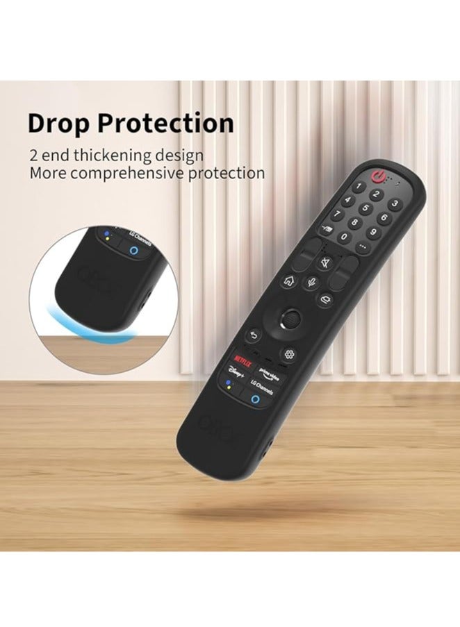 General Oboe Silicone TV Remote Control Case for 2021 LG Smart TV Remote LG MR21GA Dropproof Silicone Case  - Image 4