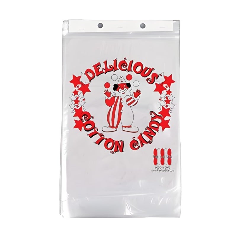 Concession Essentials Cotton Candy Bags - Pack of 300ct - Image 1