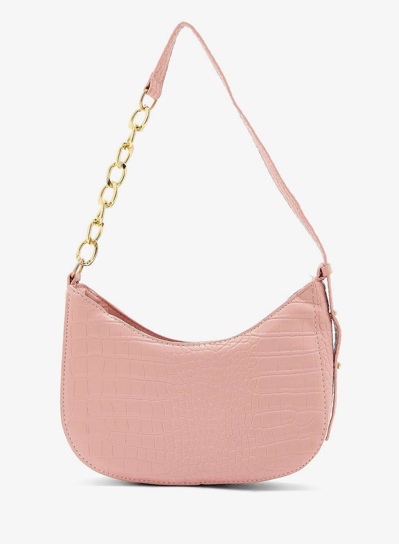 ELLA Croc Shoulder Bag - Image 2