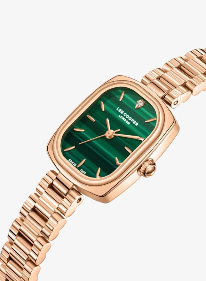 لي كوبر Women's Metal 3H Watch LC08347.470 - 22X32 mm