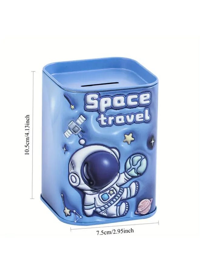 Green Panda 3D Expandable Storage Jar Pen Holder Iron Material Office School Desk Organizer - Image 3