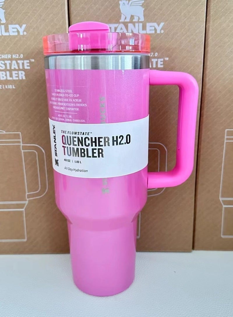 Stanley x Starbucks 40 OZ Pink Tumbler - Image 3