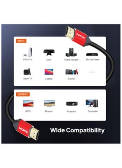موسل موسيل كيبل 4K اتش دي ام أي 30 هرتز 1.4 مقاس 25 متر  - Image 3