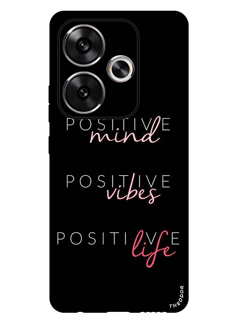 Theodor Protective Case Anti Scratch Shock Proof Bumper Cover For Xiaomi Redmi Turbo 3 Positive Mind - Image 1