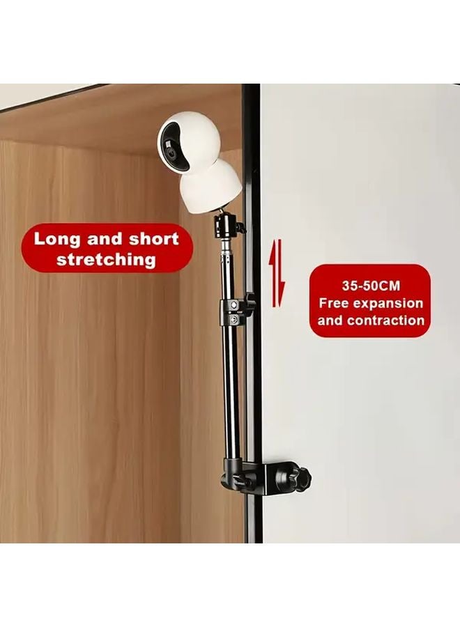 No Drill Heavy Duty Security Camera Stand Base 13 78inch 19 69inch Wall Ceiling Mount - Image 4