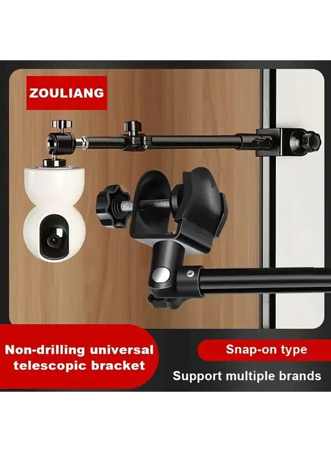 No Drill Heavy Duty Security Camera Stand Base 13 78inch 19 69inch Wall Ceiling Mount - Image 2