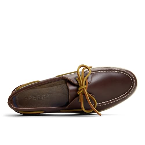 Sperry Men's Authentic Original 2-Eye Boat Shoe, Dark Brown, 12 - Image 5