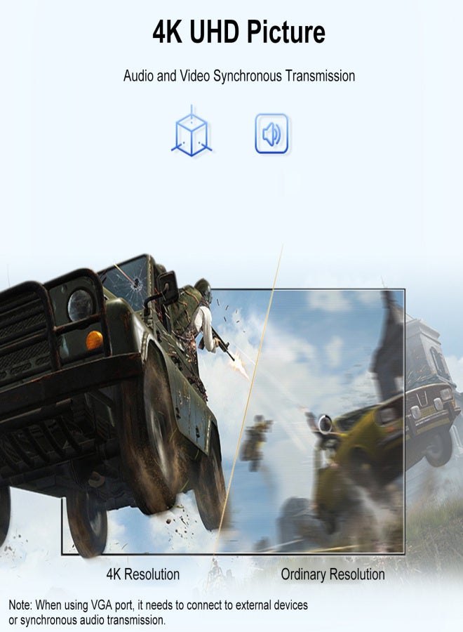 Z1 Wireless HD Adapter Video Transmitter Receiver Kit 4K 30Hz WiFi Display Dongle Plug and Play for Smart Phone Tablet PC to HDTV Projector - Image 3