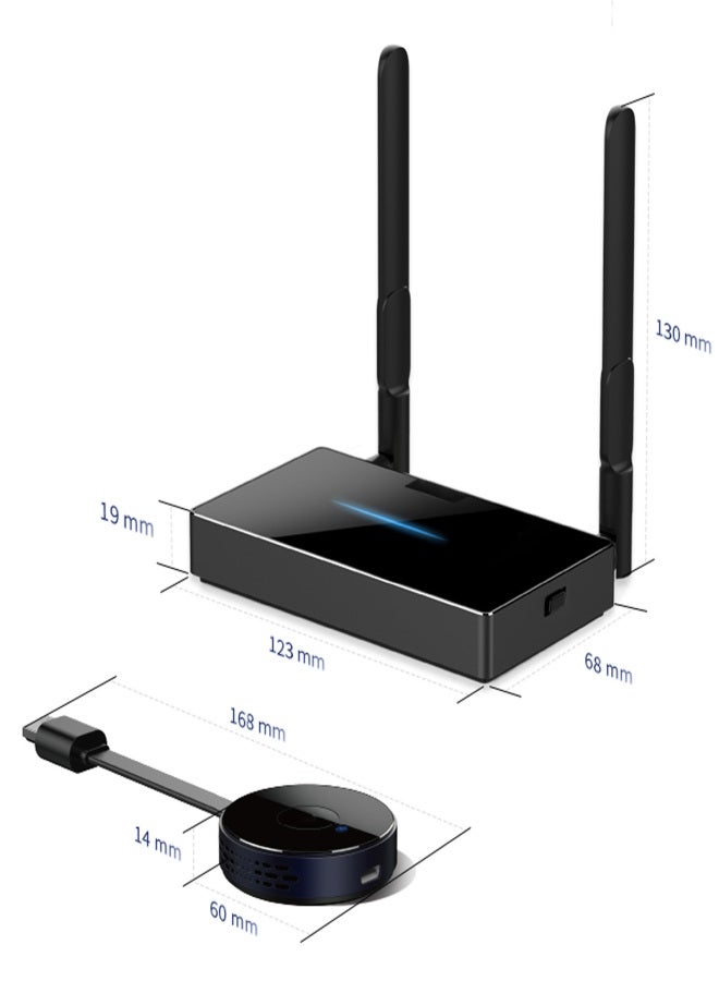 Z1 Wireless HD Adapter Video Transmitter Receiver Kit 4K 30Hz WiFi Display Dongle Plug and Play for Smart Phone Tablet PC to HDTV Projector - Image 5