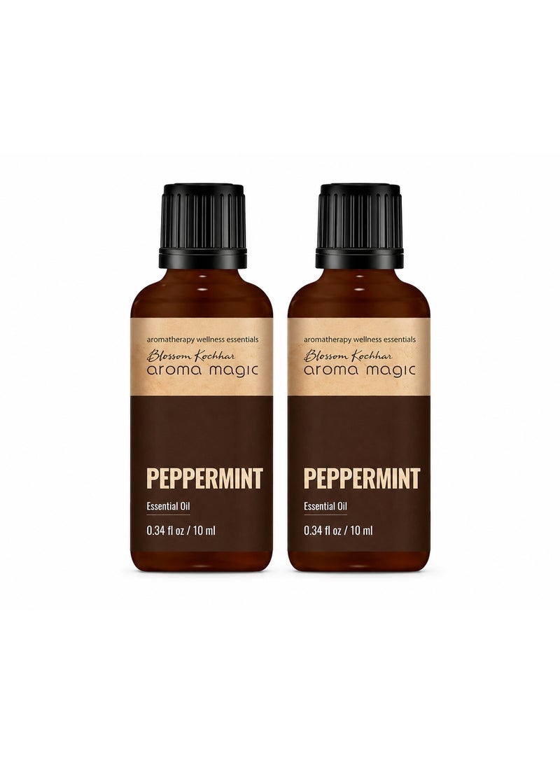 Aroma Magic Lavender Essential Oil ?Pure Universal Oil for Stress Relief, Pain, Burns, Hair Fall & Sleep Support ? 10ml Pack of 2 - Image 1