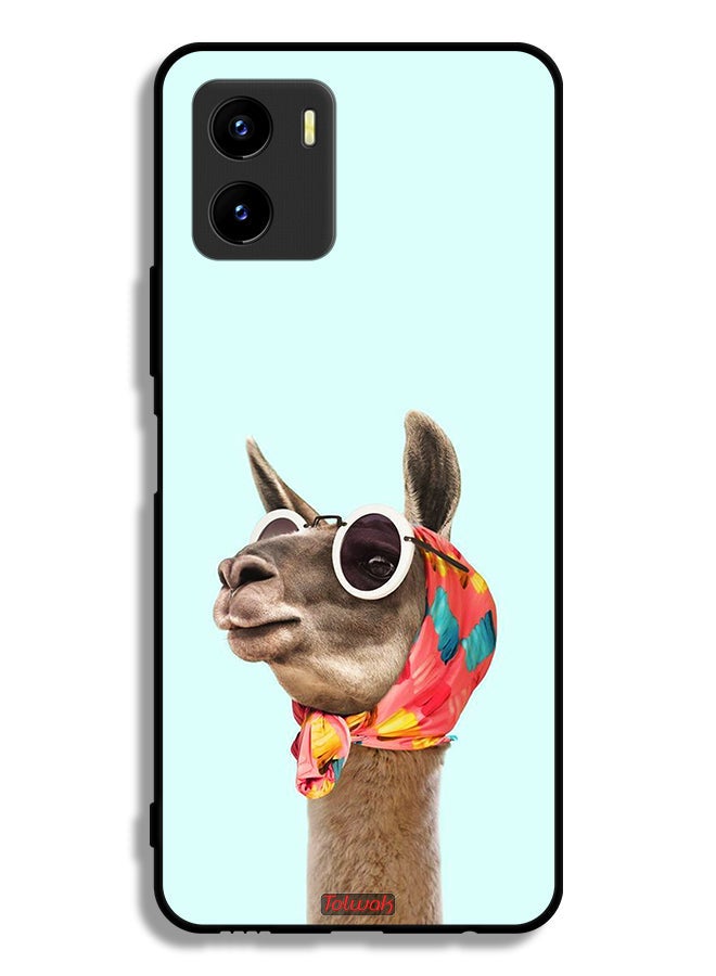 Tolwak Vivo Y15s Protective Case Cover Cute Stylish Camel - Image 2