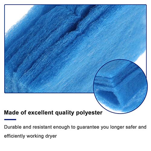 Lemfema Dryer Filter Replacement Part - Compatible with Better Vent Indoor Dryer Vent (Pack of 12) - Image 2