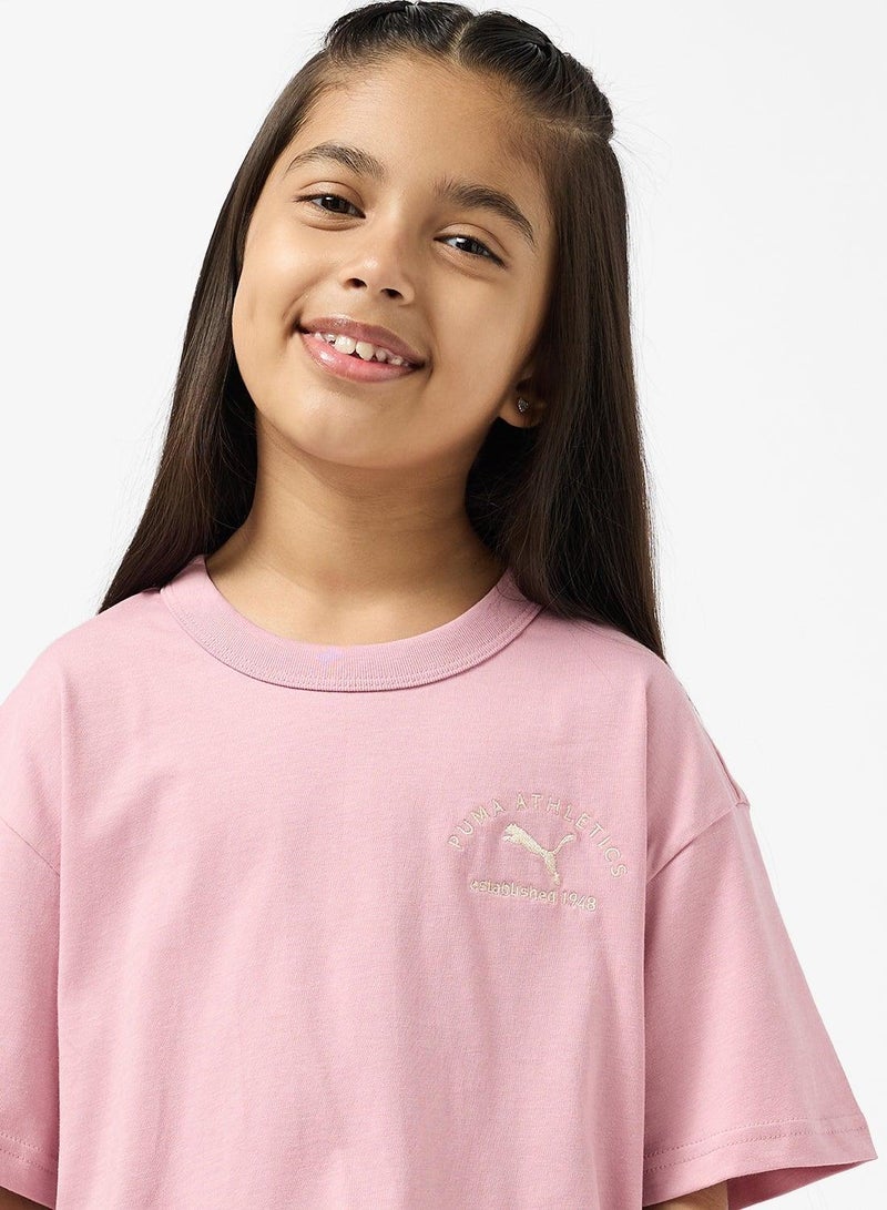 PUMA Kids Classic Relaxed T-Shirt - Image 3