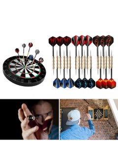 SANMUGEED 18-Pack Professional Steel Tip Darts Set with Detachable Stainless Steel Tips & 6 Color Teams for Sports Training and Family Games  - Image 5