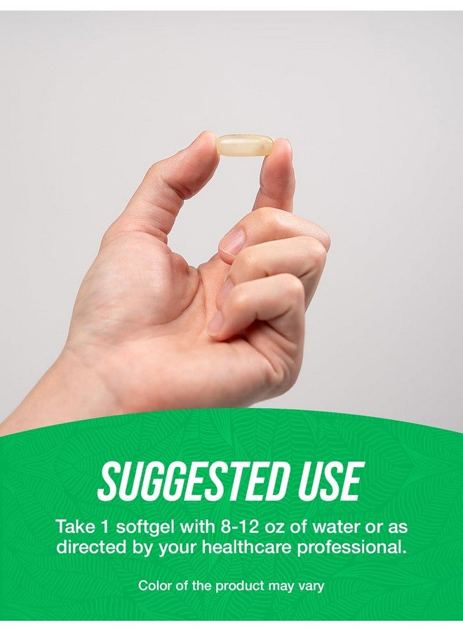 BulkSupplements.com Pumpkin Seed Oil Softgels - Pumpkin Seed Oil Supplement, Herbal Supplement - Gluten Free, 1 Softgel per Serving, 240 Count (Pack of 1) - Image 4