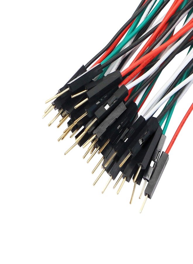 SinLoon Dupont Wire Breadboard Jumper Wires Jumper Wire Male to Female for Arduino Breadboard and Circuit Board 8cm 4 Colors Total 40-Pack(Male to Female) - Image 2