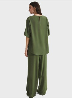جون High Waist Pants  - Image 2