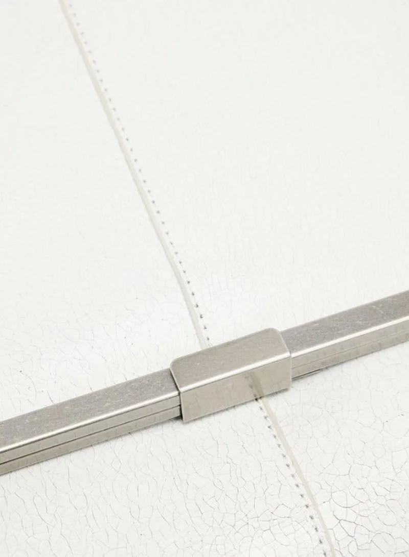 PARFOIS Shoulder Bag With Cracked Leather