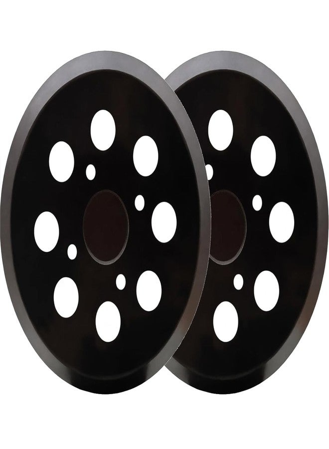 Tockrop 2 Pack 5 Inch 8 Hole Hook and Loop Replacement Sander Pad for Ridgid R2501 R2600 R2601 R2611 R8606 Random Orbit Sander. 5" Replacement Hook and Loop Backing Pad Parts # 300527002 - Image 1